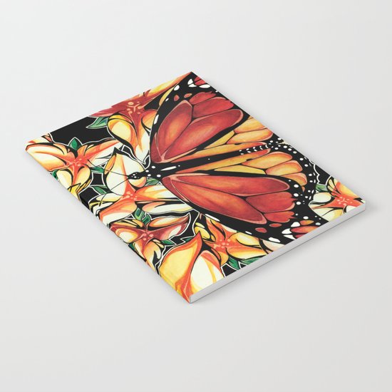 Resting Monarchs Notebook