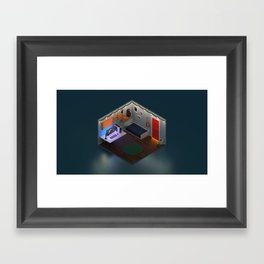 The Orthographic Room Framed Art Print