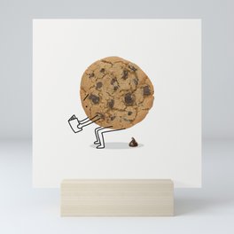 The Making of Chocolate Chips Mini Art Print