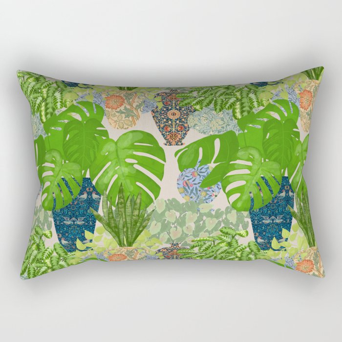 In the Conservatory Rectangular Pillow