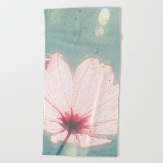 I am Happy Beach Towel