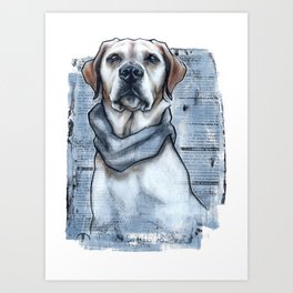 Daily dogs: Colorado dog Art Print