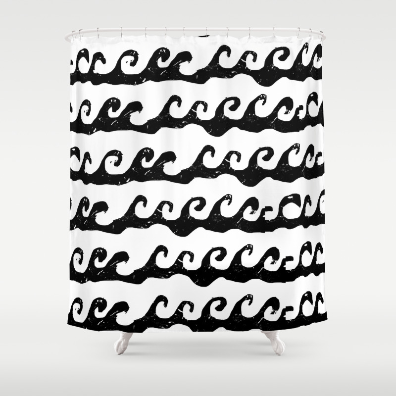 Waves Ocean Nautical Theme Grey Kids Room Nursery Boys Or Girls
