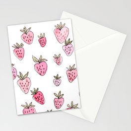 Strawberry Fields Stationery Cards