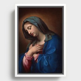 Madonna by Carlo Dolci Framed Canvas