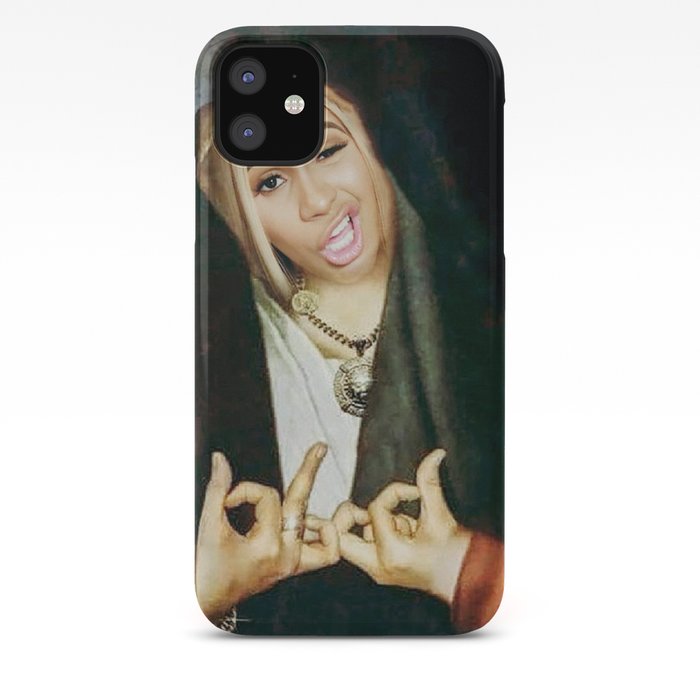Saint Cardi B Iphone Case By Thomasavilla Society6