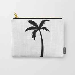 Palm Tree, Black Palm, tropical Carry-All Pouch