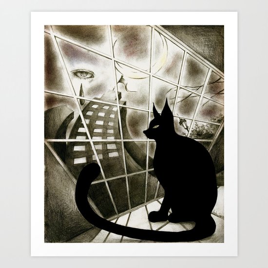 Cat Art Print