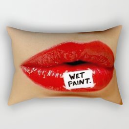 Wet Paint Rectangular Pillow