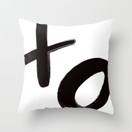 X O Throw Pillow