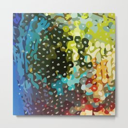Cosmo #6 Metal Print | Mirror, Abstract, Scales, Fruit, Graphicdesign, Disco, Cosmo, Fish, Metalball 
