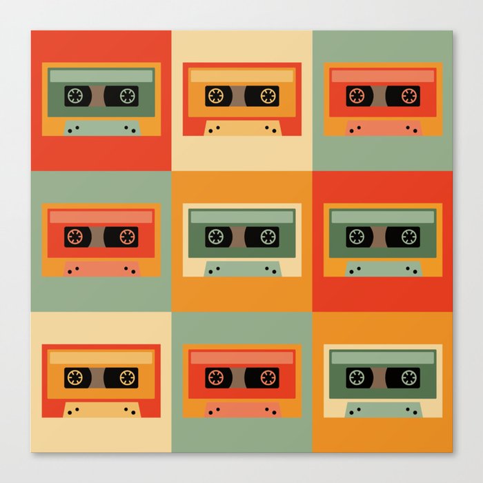 cassette Canvas Print