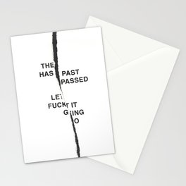 LET IT FUCKING GO /first vers./ Stationery Cards