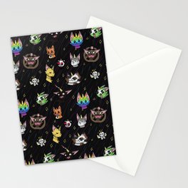 mila cats Stationery Cards