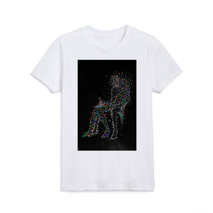 Glowing a way. Kids T Shirt