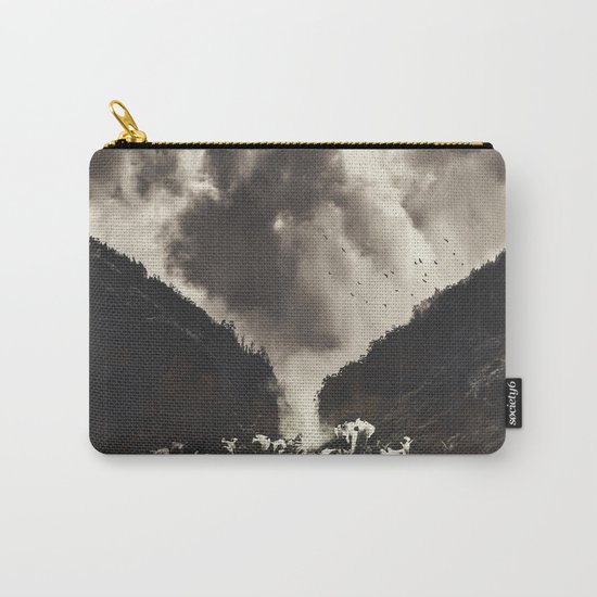 Madeira- Rising Clouds and Calla Lillys Carry-All Pouch