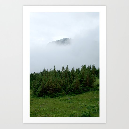 Glacier Art Print