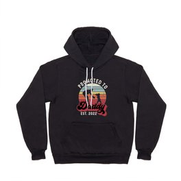 Promoted to Daddy est. 2022 Sunset New Dad Hoody