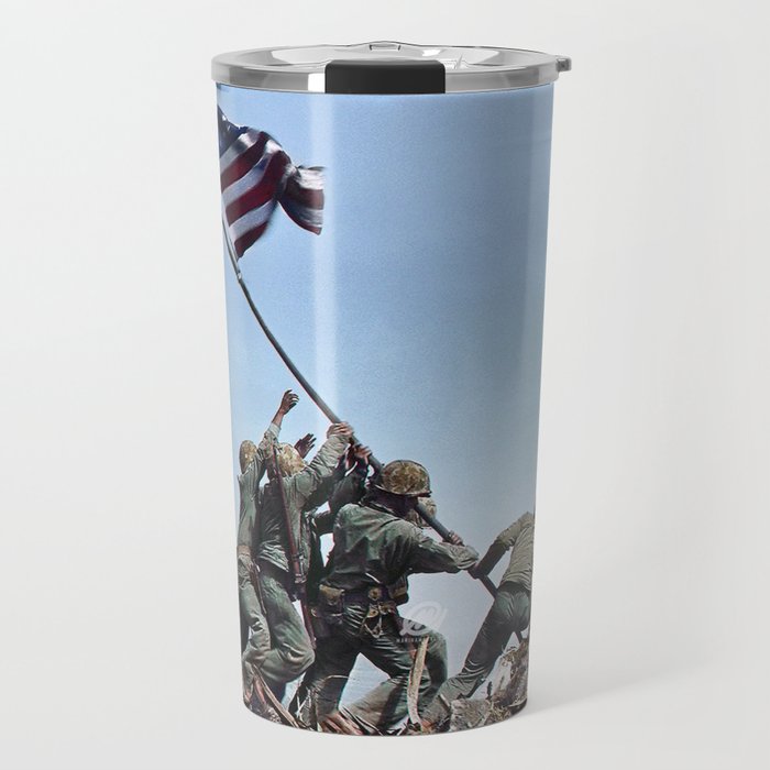 Iwo Jima Color Travel Mug