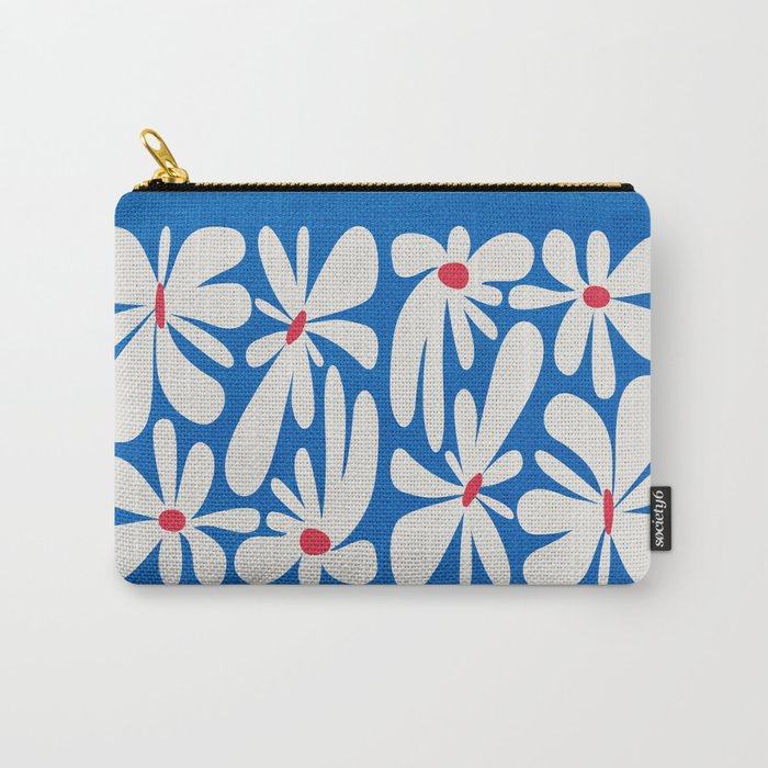 Bloom: Cobalt Blue Matisse Color Series 02 Carry-All Pouch