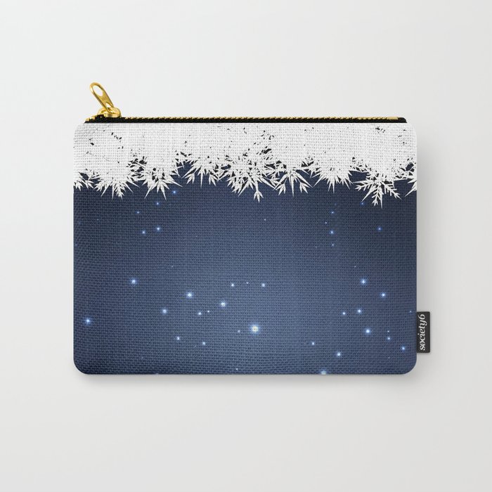 Adorable snowy night Carry-All Pouch