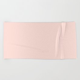 Pink Champagne Beach Towel