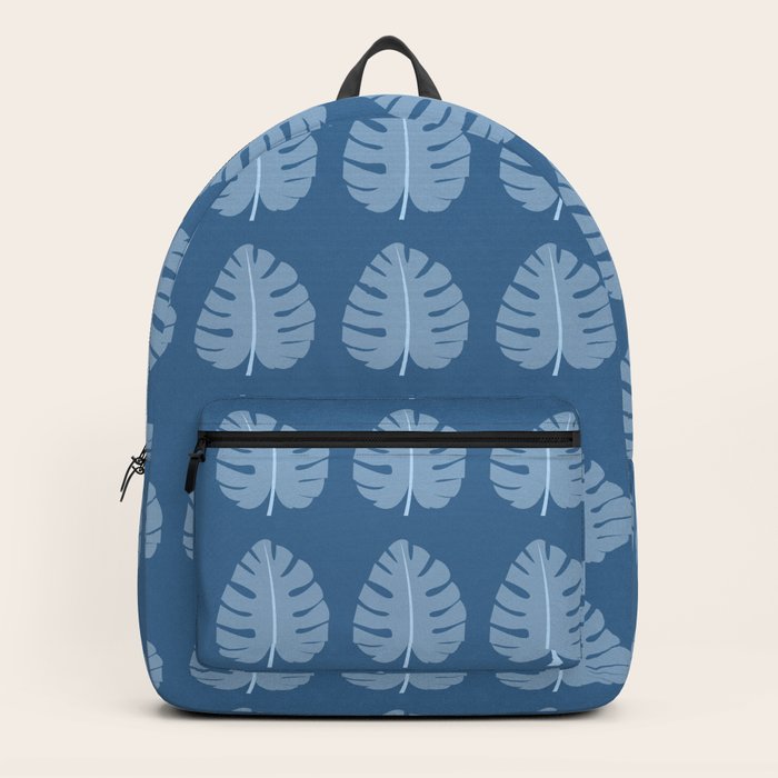tropical print backpack