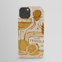 Tequila Cocktail Vintage Poster iPhone Case