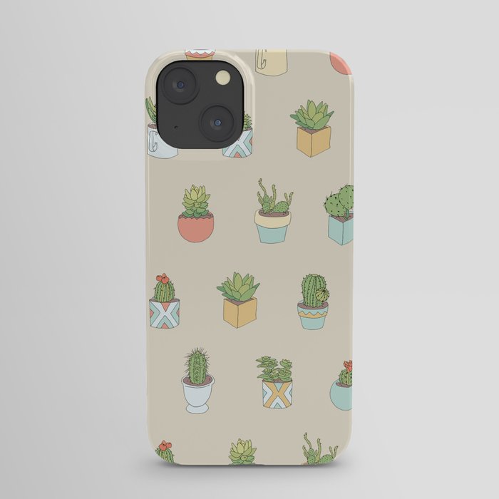 Cute Succulents iPhone Case
