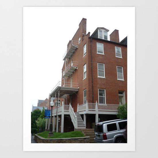 Georgetown Apartment 2 Art Print