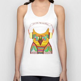 The Owl rustic song Unisex Tank Top