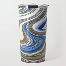 abstract swirls Travel Mug