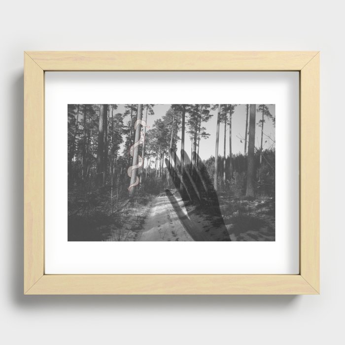 TAKE MY HAND Recessed Framed Print