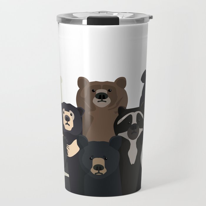 Bear family portrait Travel Mug