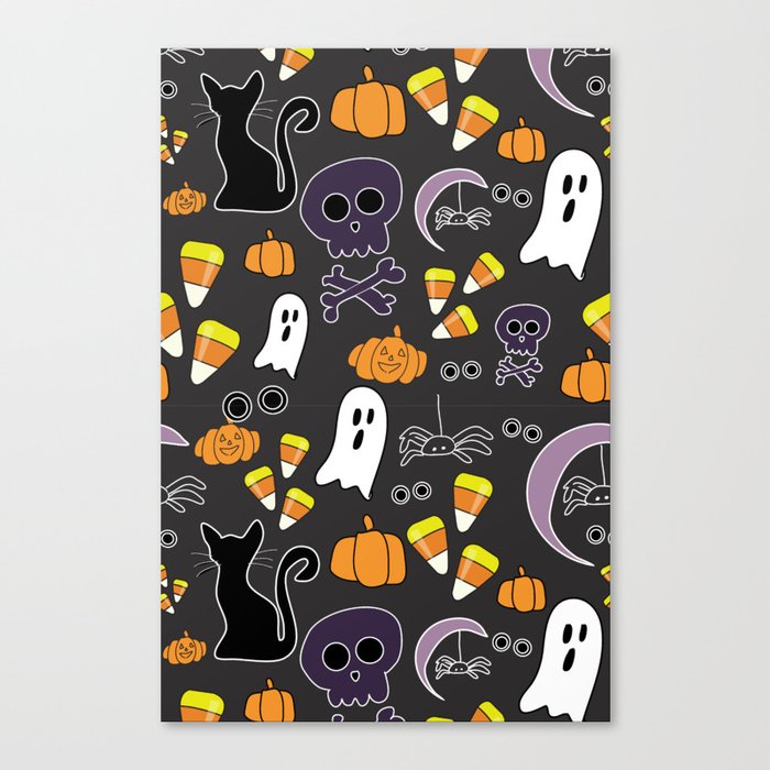 Halloween party Canvas Print
