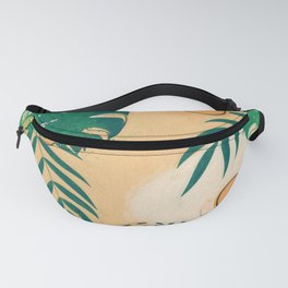 Tropical, Monstera pattern Fanny Pack