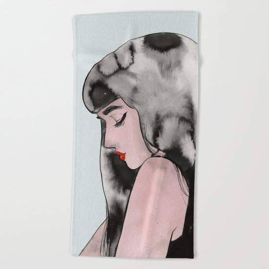 Flow Beach Towel