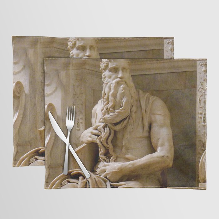Michelangelo Buonarroti "Moses" (2) Placemat
