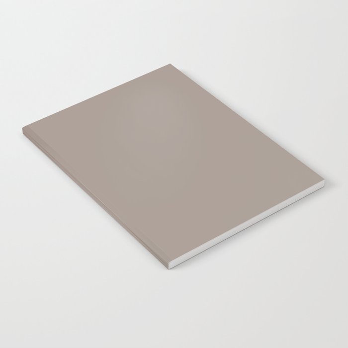 DUSTY BROWN SOLID COLOR Notebook