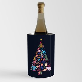 Magic of a christmas tree Wine Chiller