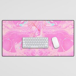 cosmic pink skies Desk Mat