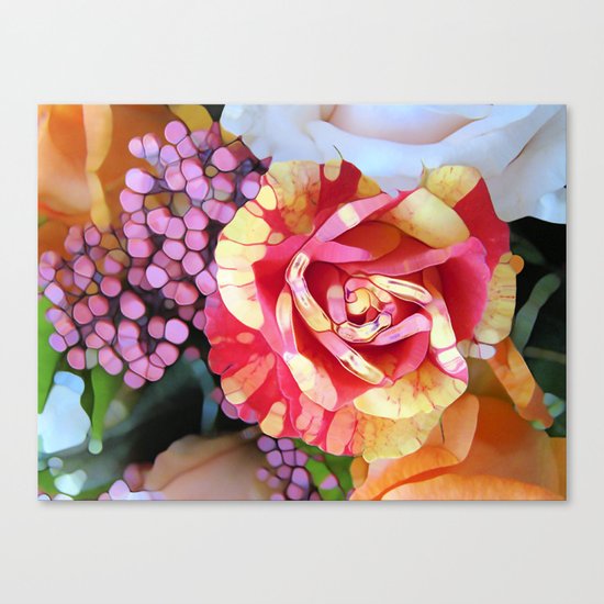 Hocus Pocus Rose Canvas Print