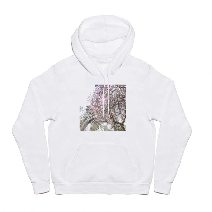 Paris in Springtime with the Eiffel Tower Hoody