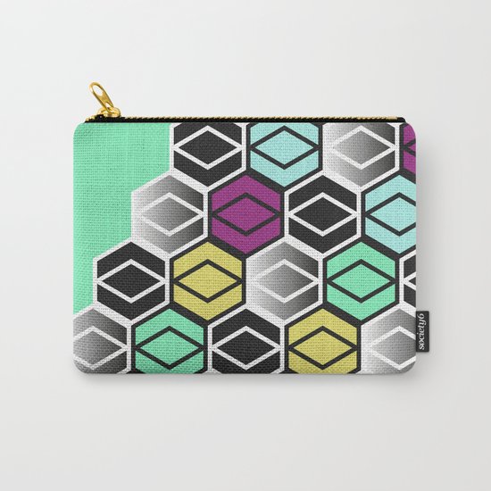 HexagonWall Carry-All Pouch