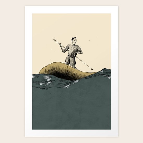 Liferaft Art Print