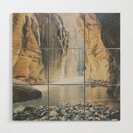 Zion National Park "The Narrows" Wood Wall Art