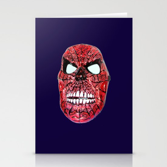 Spidey Skull Stationery Cards