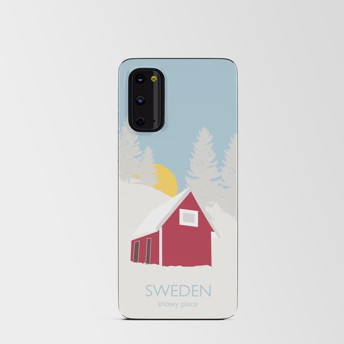 Sweden Android Card Case
