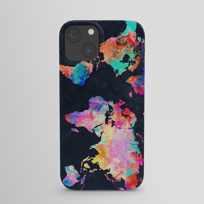 World map iPhone Case