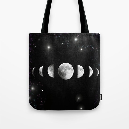 Stars and Moons Tote Bag